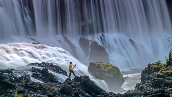 Sae Pong Lai Waterfall , Laos.