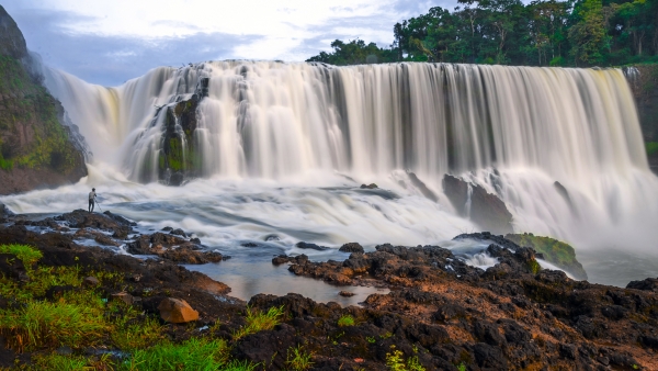 Sae Pong Lai Waterfall , Laos.