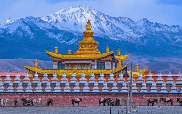 Tagong Grassland [Lhagang] is a small town in Garzê Tibetan Autonomous Prefecture of Western Sichuan Province, in South Western China.